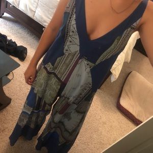 Free People All Patched Up Jumpsuit